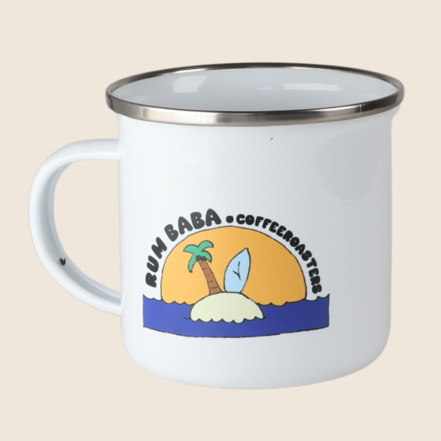 Enamel Tonka Tonka Island Mug