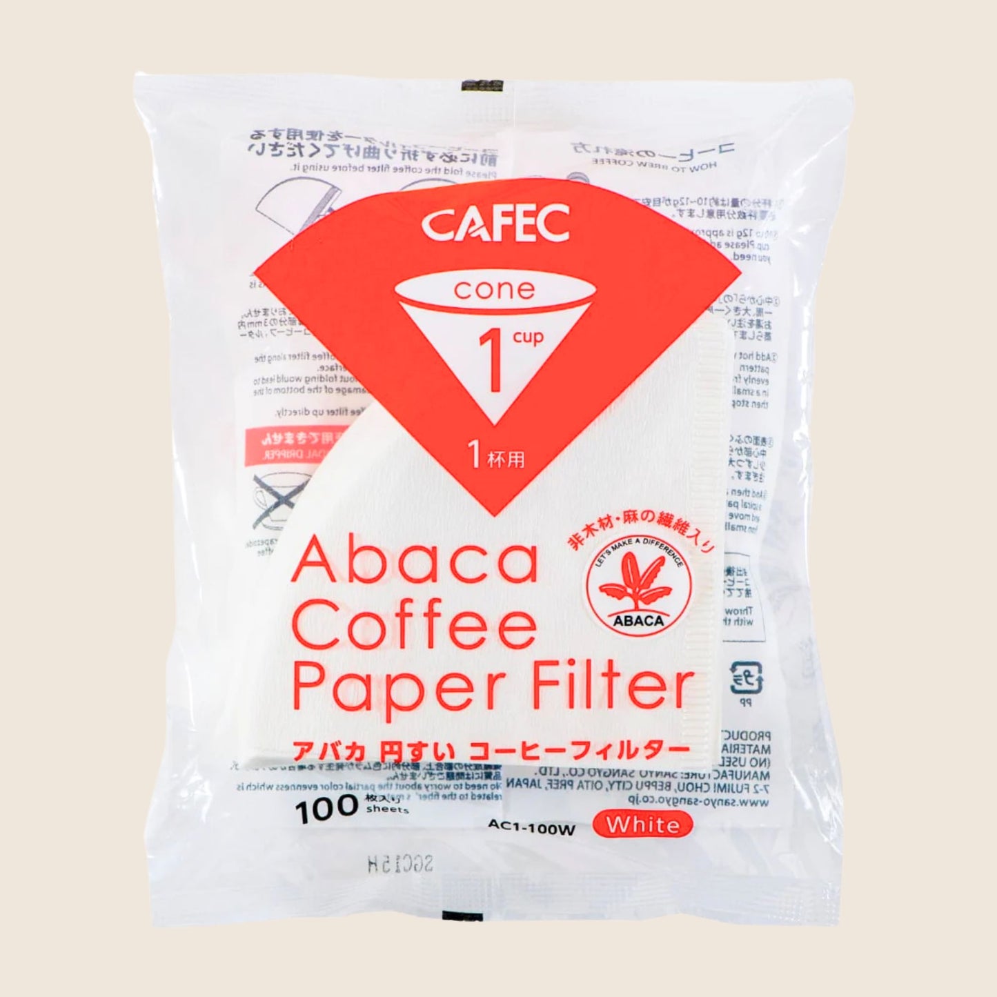 Cafec Abaca Filter Paper
