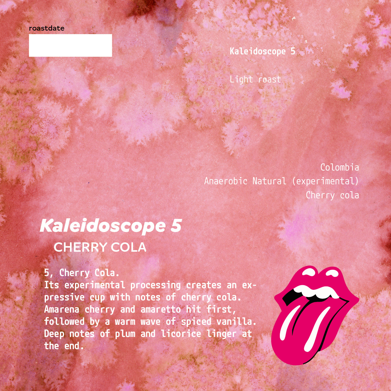 Kaleidoscope 5 - Cherry Cola: pre-order for this weekend