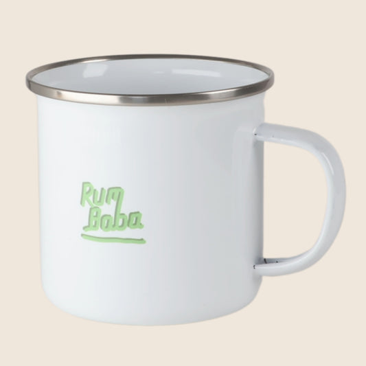 Enamel Beardog Mug
