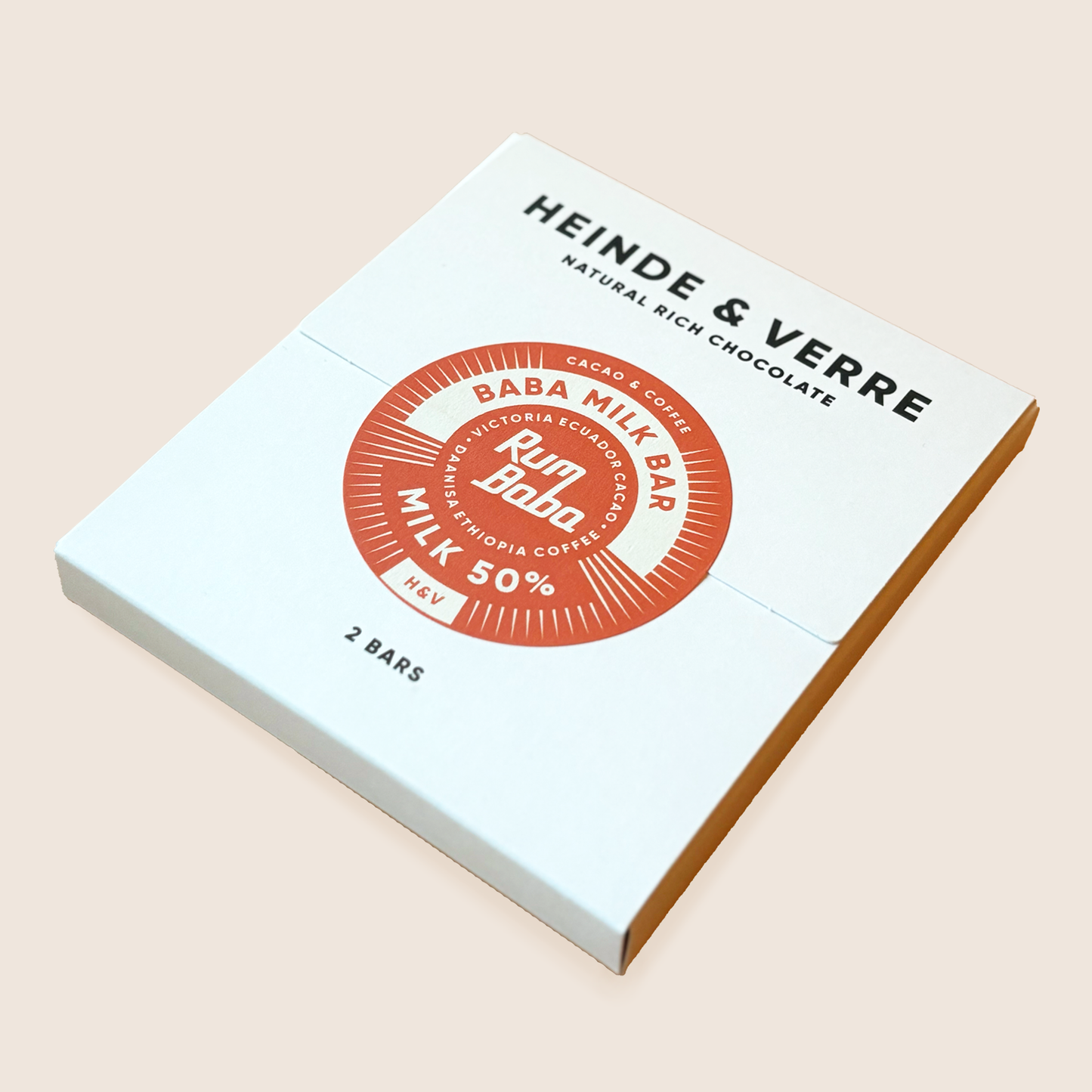 Baba Milk Bar - 50% milk chocolate & coffee bar