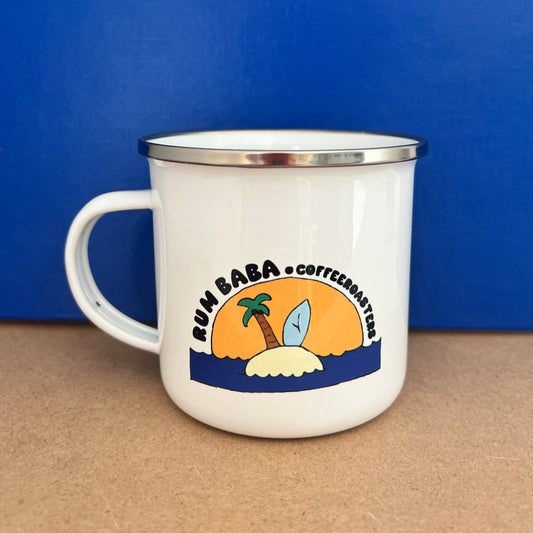 Rum Baba Enamel Mug