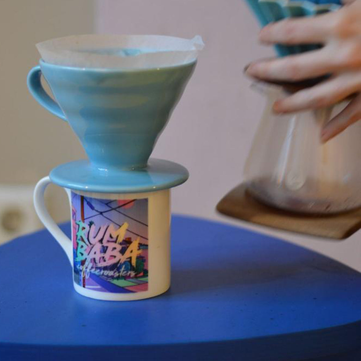 Rum Baba Porcelain Filter Mug